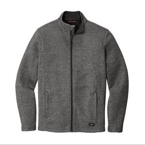 OGIO Grit Fleece Jacket. Heather Gray.